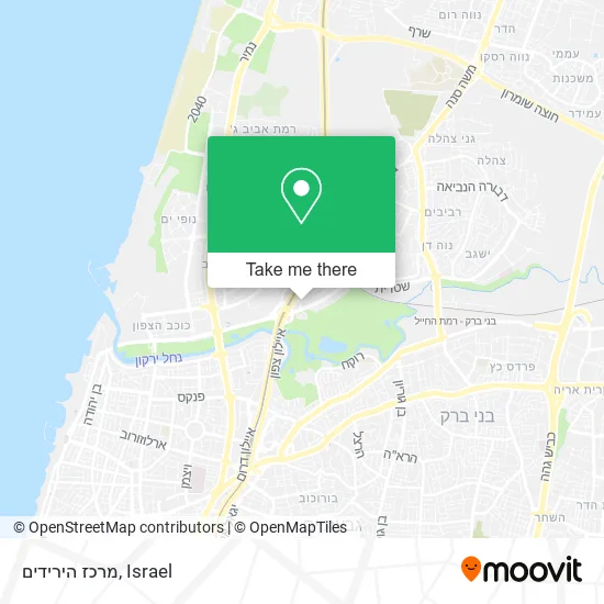 Карта מרכז הירידים