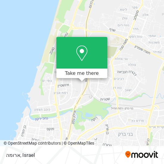 ארומה map