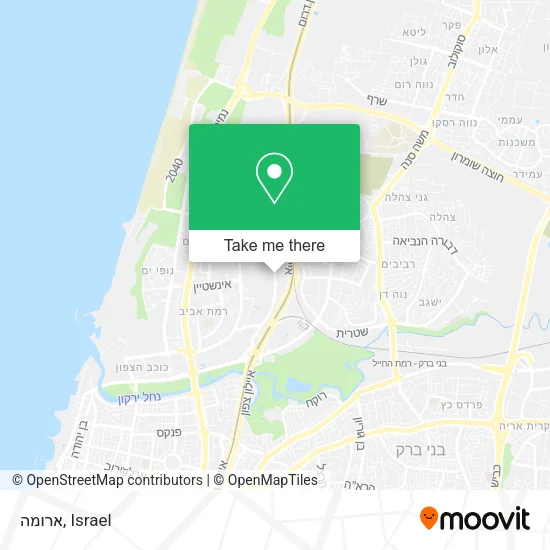 Карта ארומה