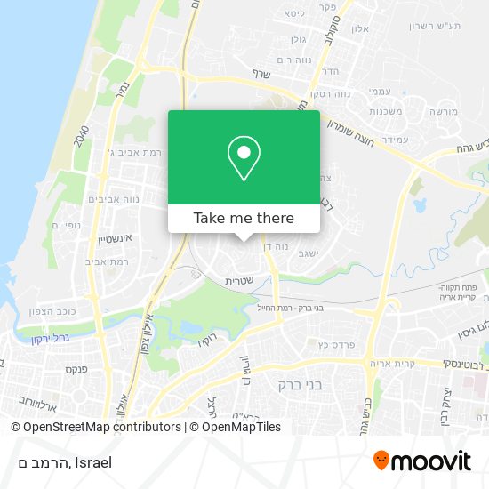 הרמב ם map