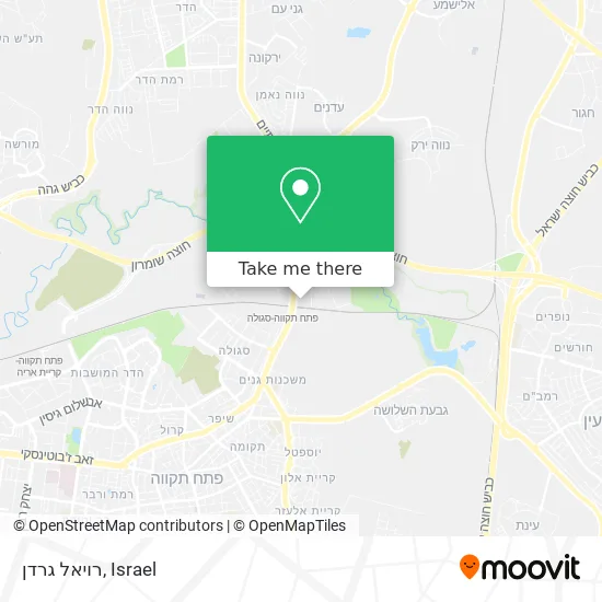 Карта רויאל גרדן