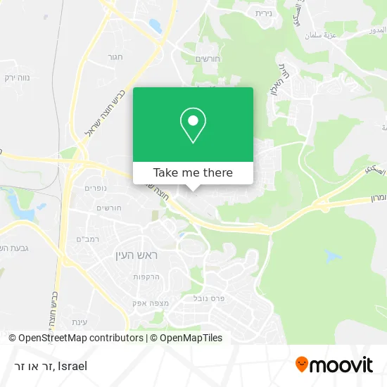 Карта זר או זר