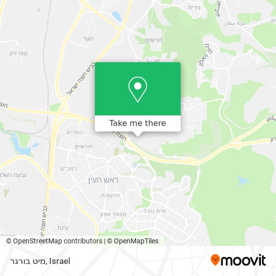 מיט בורגר map