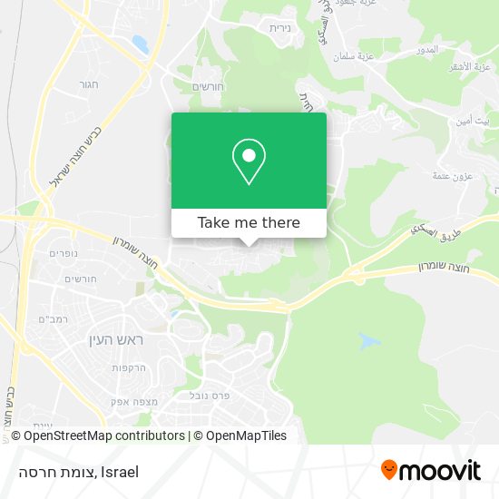 צומת חרסה map