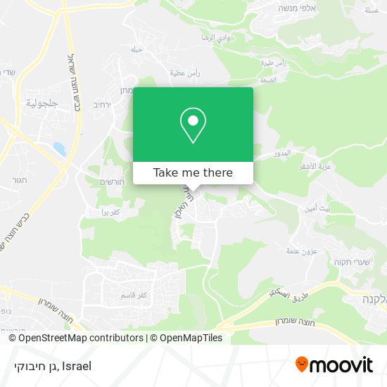 גן חיבוקי map