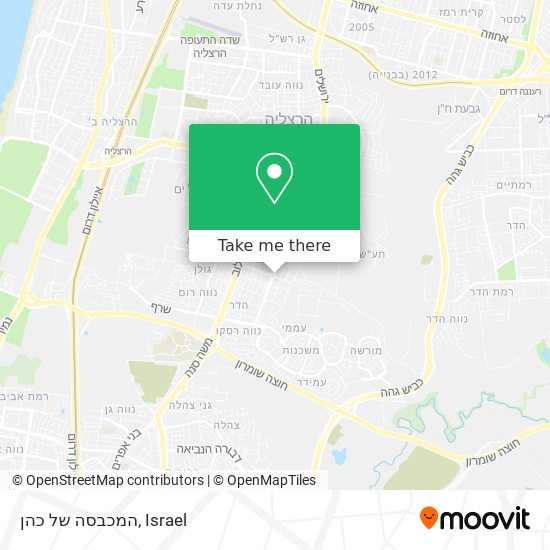 המכבסה של כהן map