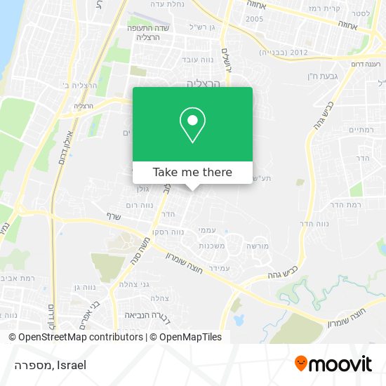 מספרה map