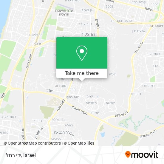 ידי רחל map