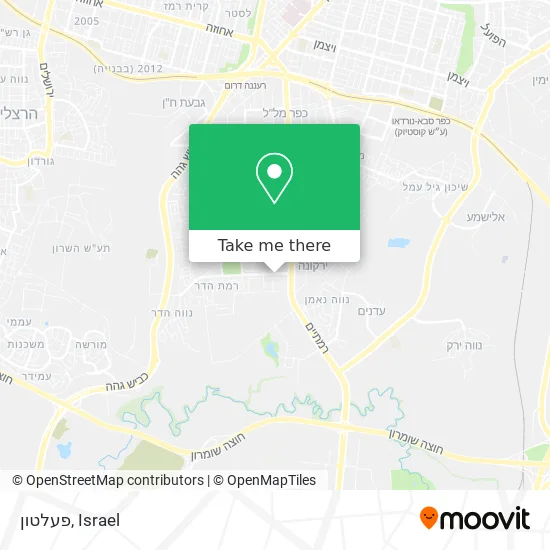 Карта פעלטון