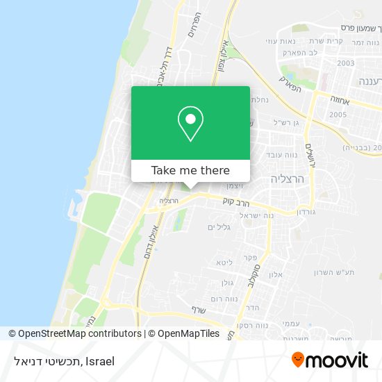 תכשיטי דניאל map