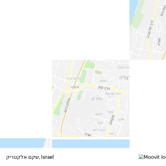 שקם אלקטריק map