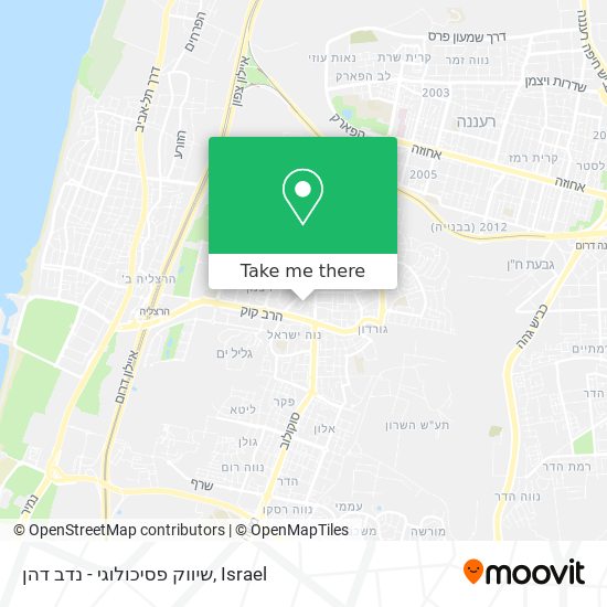 שיווק פסיכולוגי - נדב דהן map