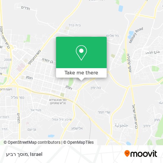 מוסך רביע map