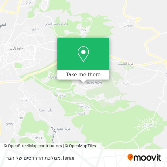 ממלכת הדרדסים של הגר map