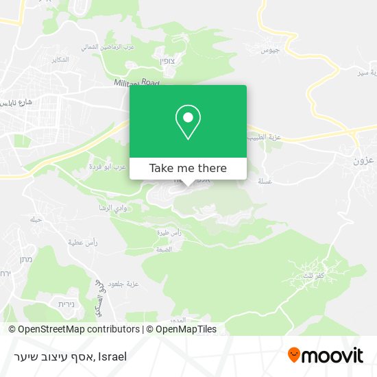 אסף עיצוב שיער map