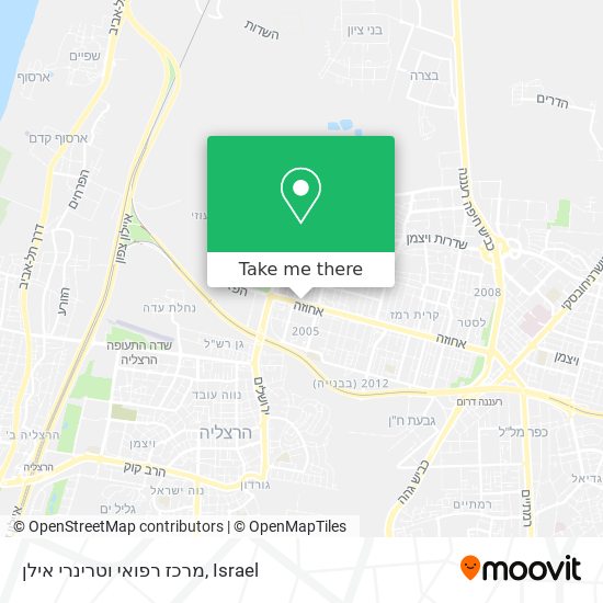 מרכז רפואי וטרינרי אילן map