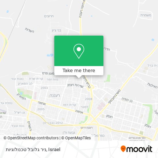 ניר גלובל טכנולוגיות map