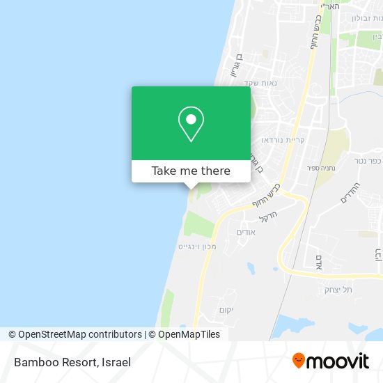 Bamboo Resort map