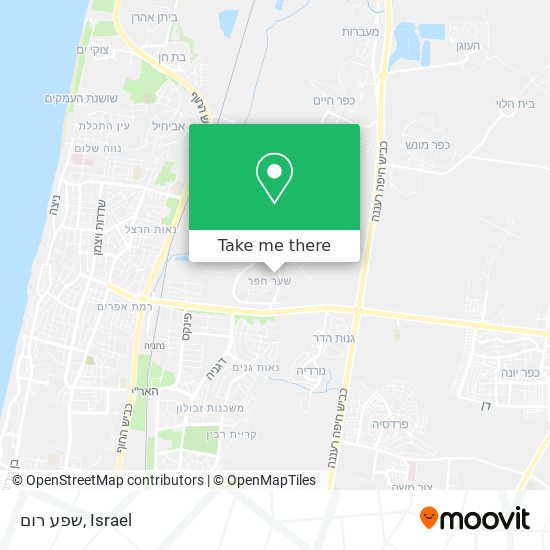 שפע רום map