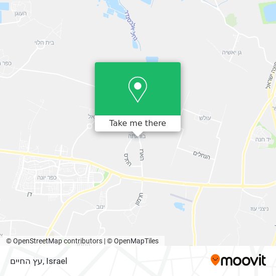 עץ החיים map