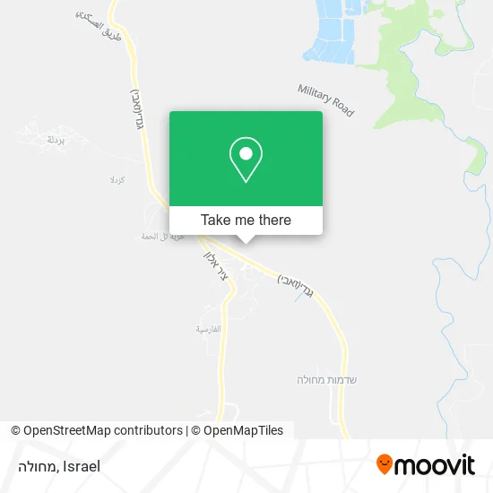 Карта מחולה