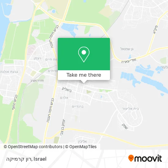 Карта רון קרמיקה