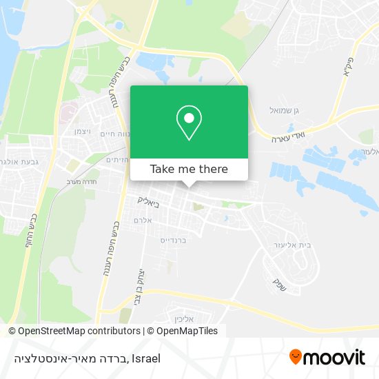 ברדה מאיר-אינסטלציה map