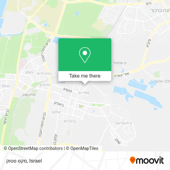 Карта מקס סטוק