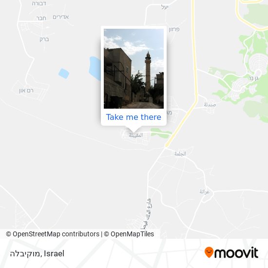 מוקיבלה map