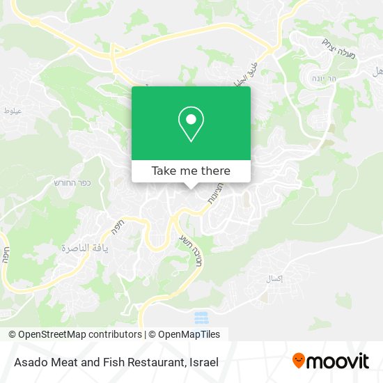 Asado Meat and Fish Restaurant map