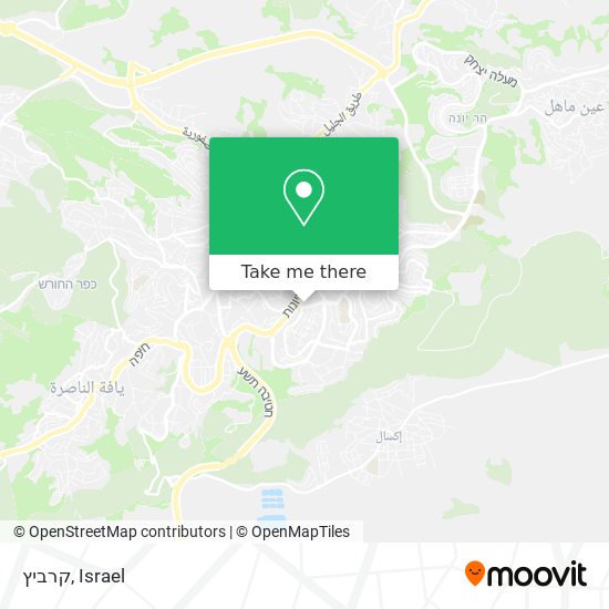 קרביץ map