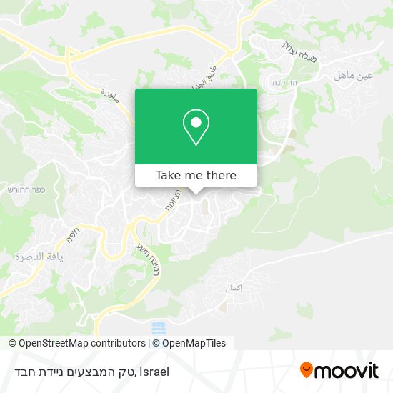 טק המבצעים ניידת חבד map