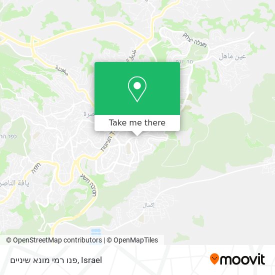 פנו רמי מונא שיניים map