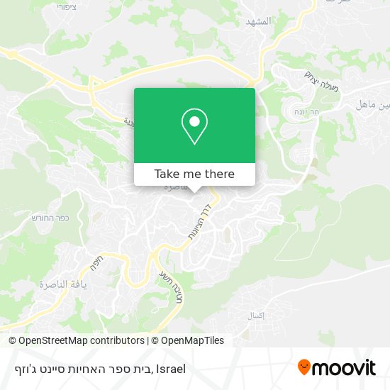 בית ספר האחיות סיינט ג'וזף map