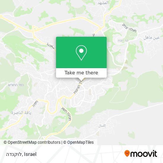 לוקנדה map