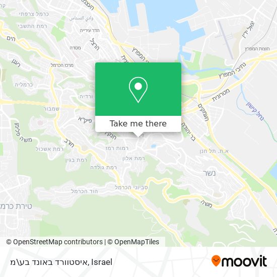 איסטוורד באונד בע\מ map