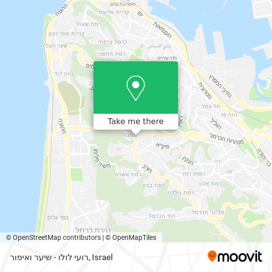 רועי לולו - שיער ואיפור map