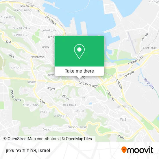 Карта ארוחות ניר עציון