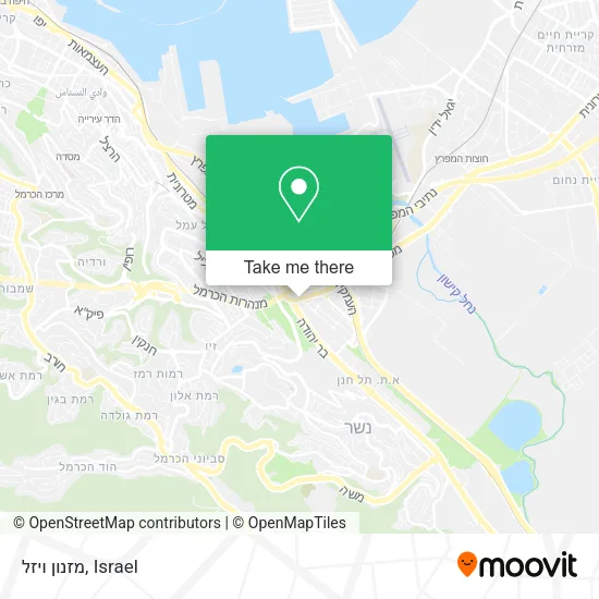 Карта מזנון ויזל