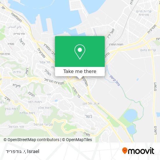 י. גודפריד map