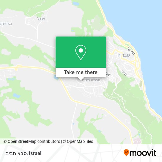 סבא חביב map