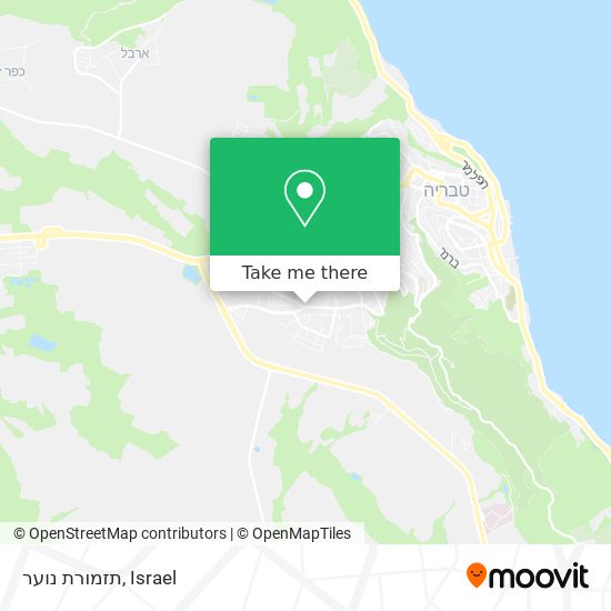 תזמורת נוער map