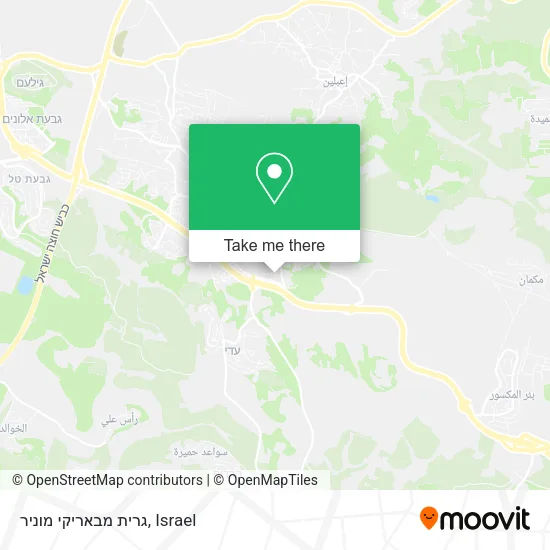 Карта גרית מבאריקי מוניר
