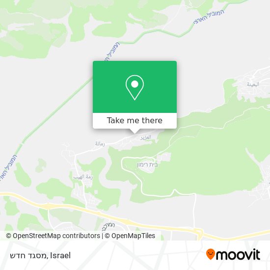 מסגד חדש map