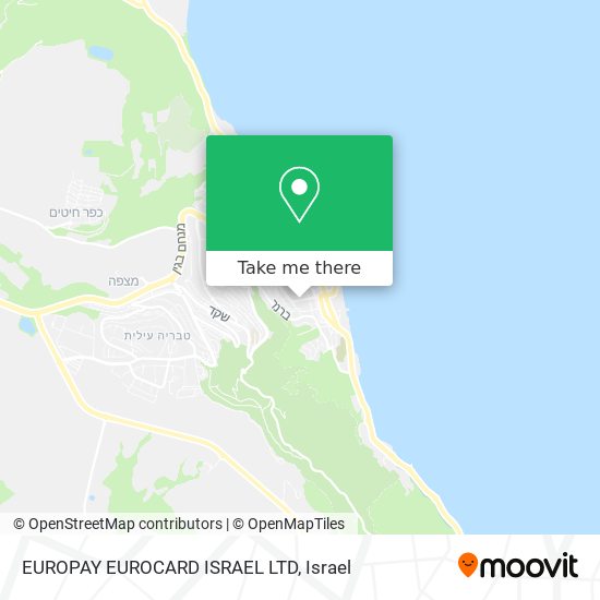 EUROPAY EUROCARD ISRAEL LTD map