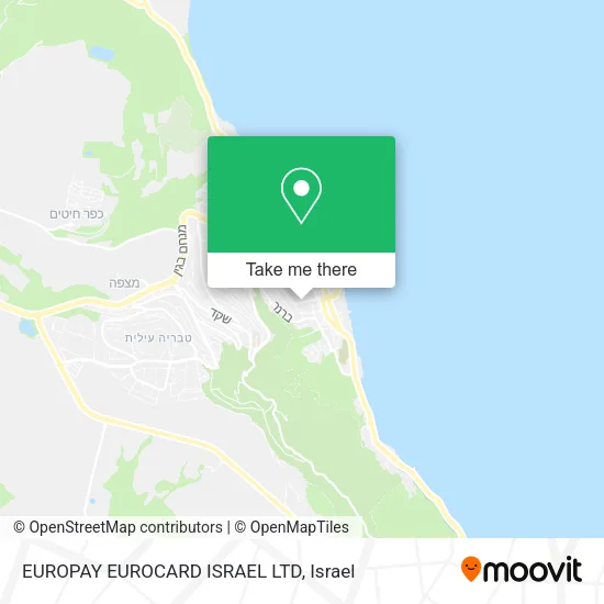 Карта EUROPAY EUROCARD ISRAEL LTD