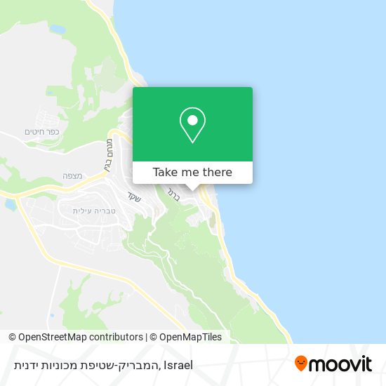 המבריק-שטיפת מכוניות ידנית map