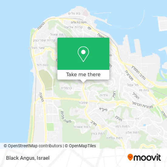 Карта Black Angus