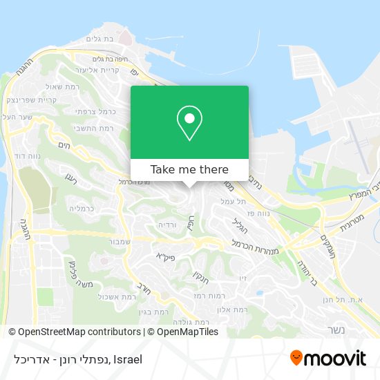 נפתלי רונן - אדריכל map