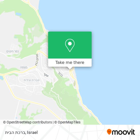 ברכת הבית map